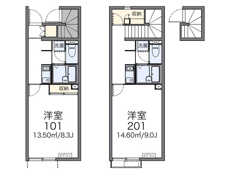 レオネクスト花見が丘ＫＫ 間取図