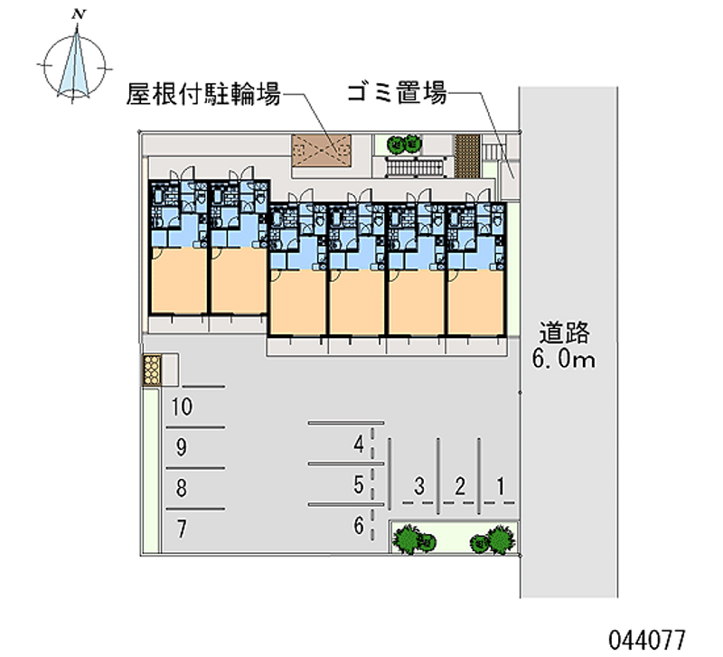 44077 Monthly parking lot