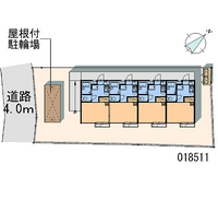 レオパレスアーク富岡Ⅰ 区画図