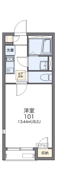 レオネクスト中長根 間取図
