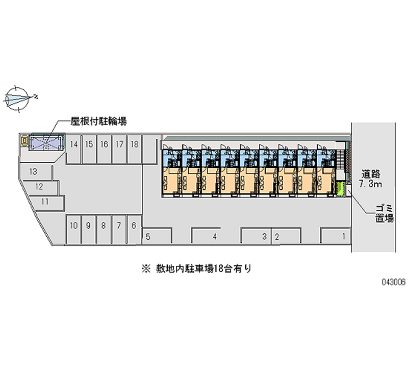 43006 bãi đậu xe hàng tháng