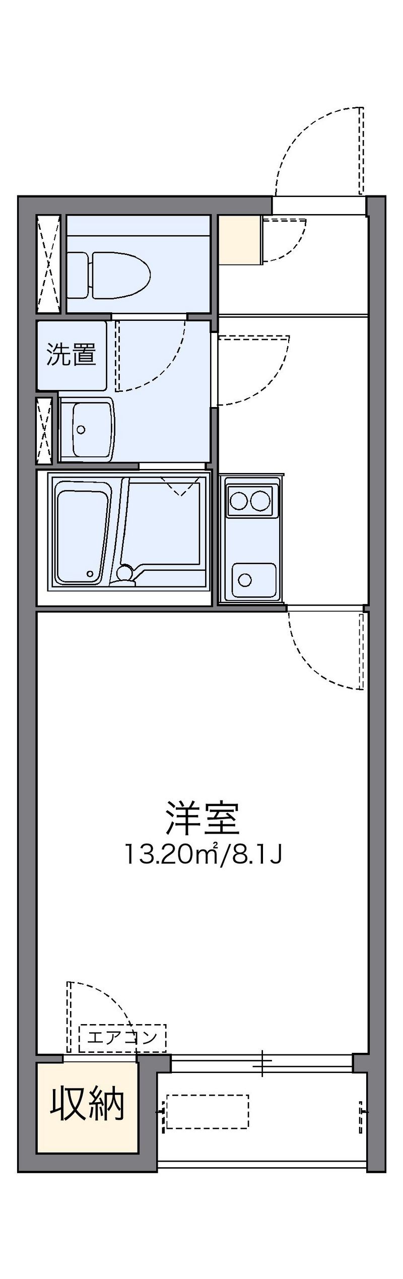 レオネクストハレマーリエ 間取図