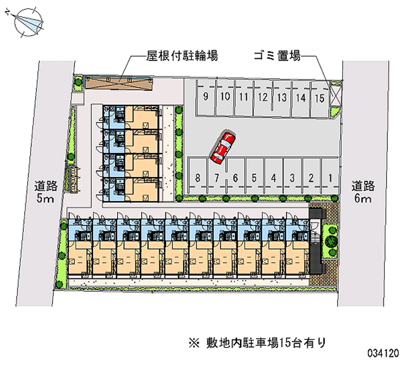 34120 Monthly parking lot