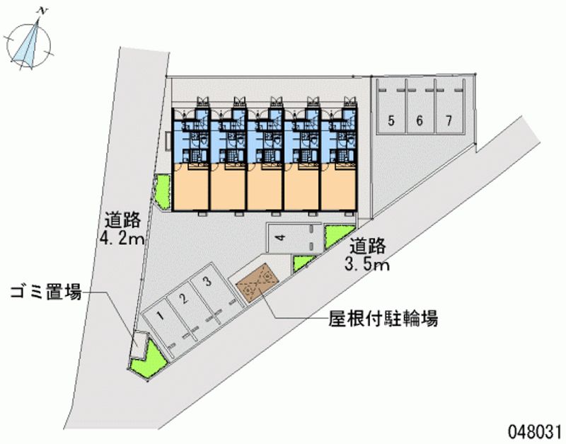 レオネクストアスパイアⅡ 月極駐車場