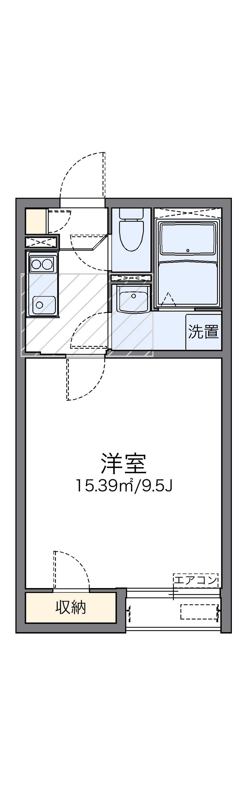 レオネクストサーフライダーⅡ 間取図