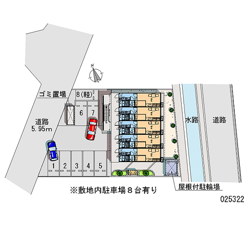 レオパレスＩＳＭ　　 月極駐車場