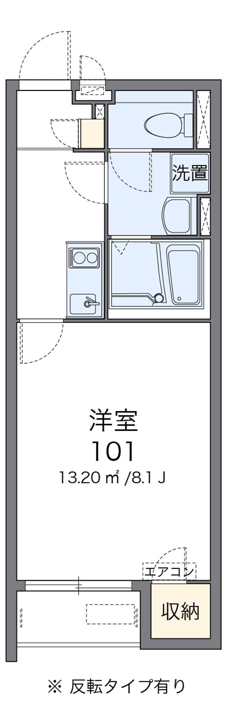 クレイノ浜御殿 間取図