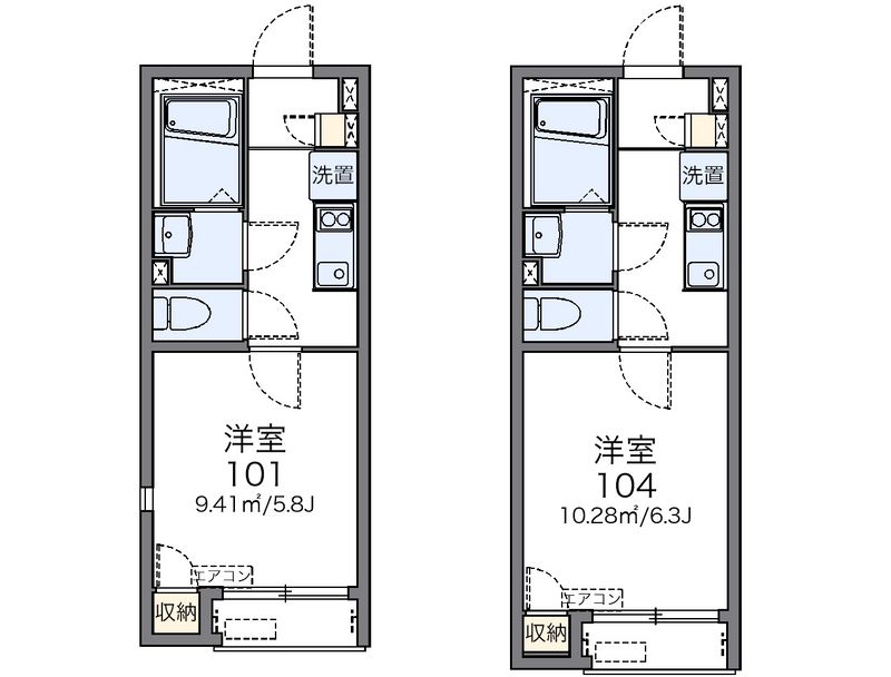 レオネクストやまとⅢ 間取図