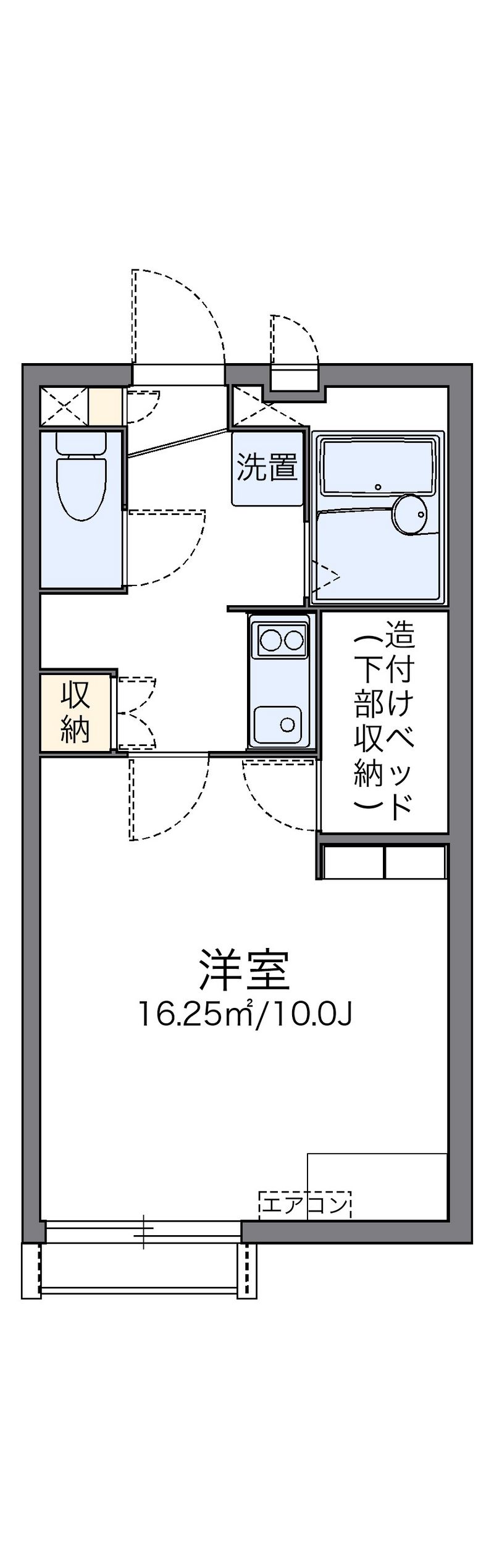 レオネクストルミエールⅡ 間取図