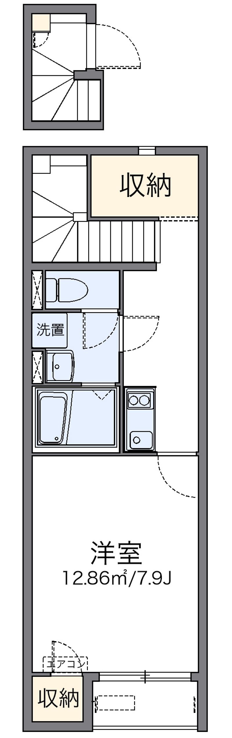レオネクスト大崎いちょう通り 間取図