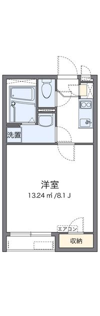 クレイノジュネスピューパⅣ 間取り図