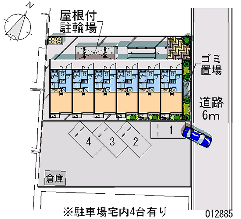 レオパレス要 月極駐車場