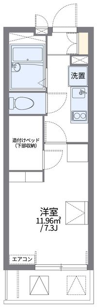 レオパレス幸 間取り