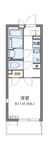 クレイノジャバ石井 間取り図