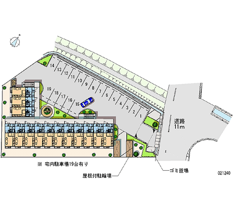 21240月租停车场