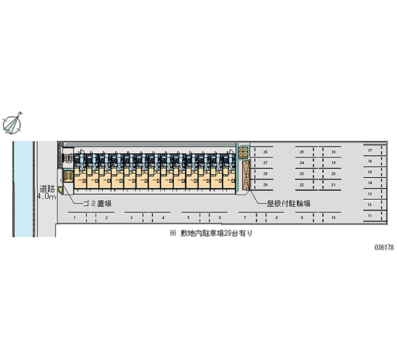 36178 bãi đậu xe hàng tháng