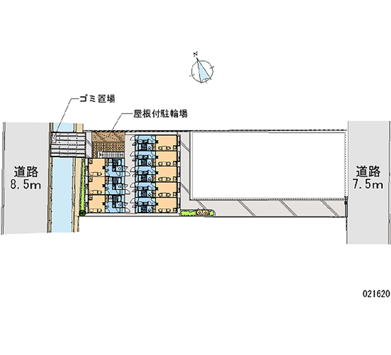 レオパレスグロリオーサ 区画図