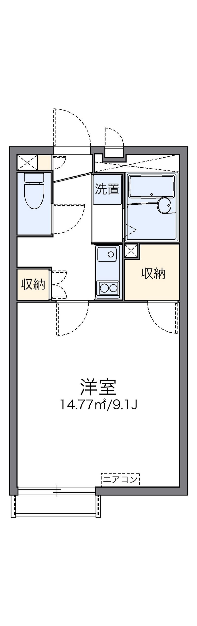 レオネクストエトワールエトウ 間取図