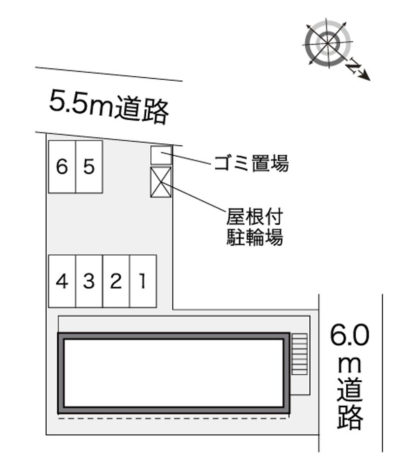 レオパレスサンコート 配置図