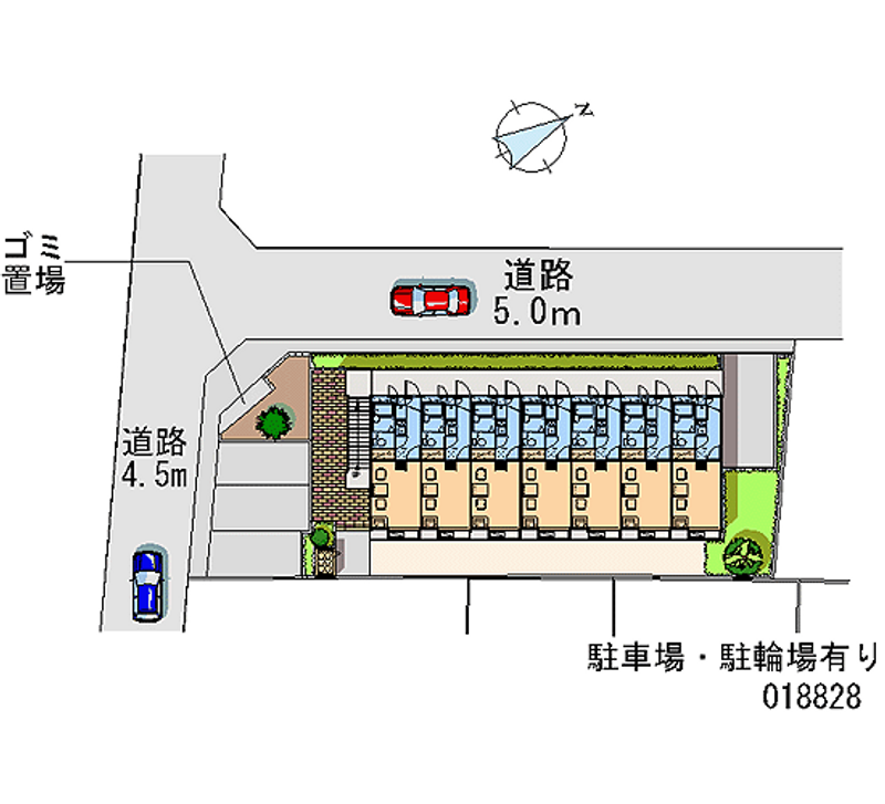 レオパレスＥａｓｔＧａｒｄｅｎ 月極駐車場