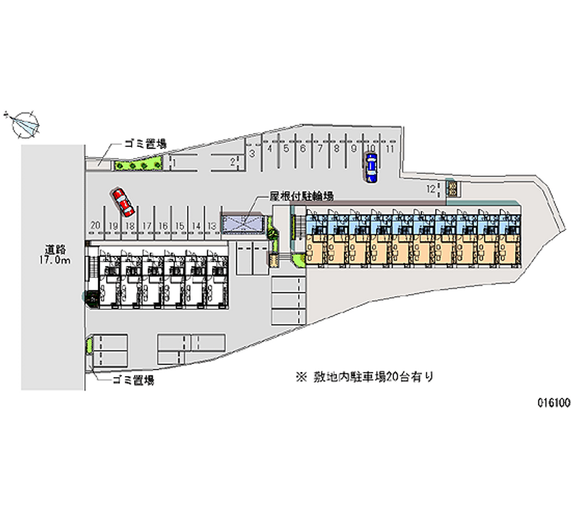 16100月租停车场