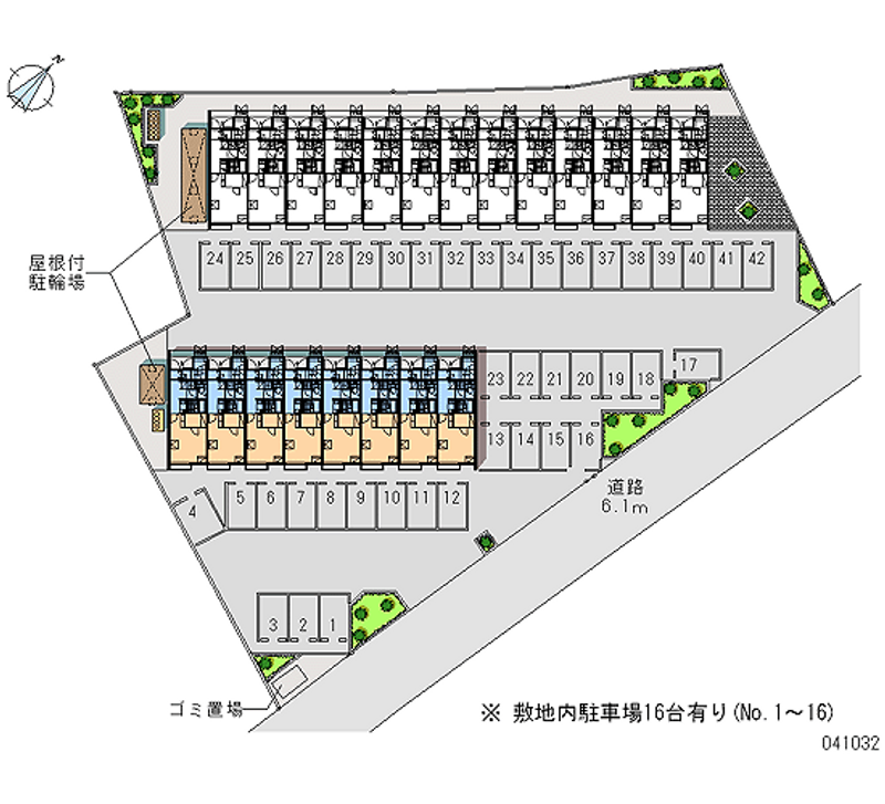 レオネクストフジヤマＢ 月極駐車場