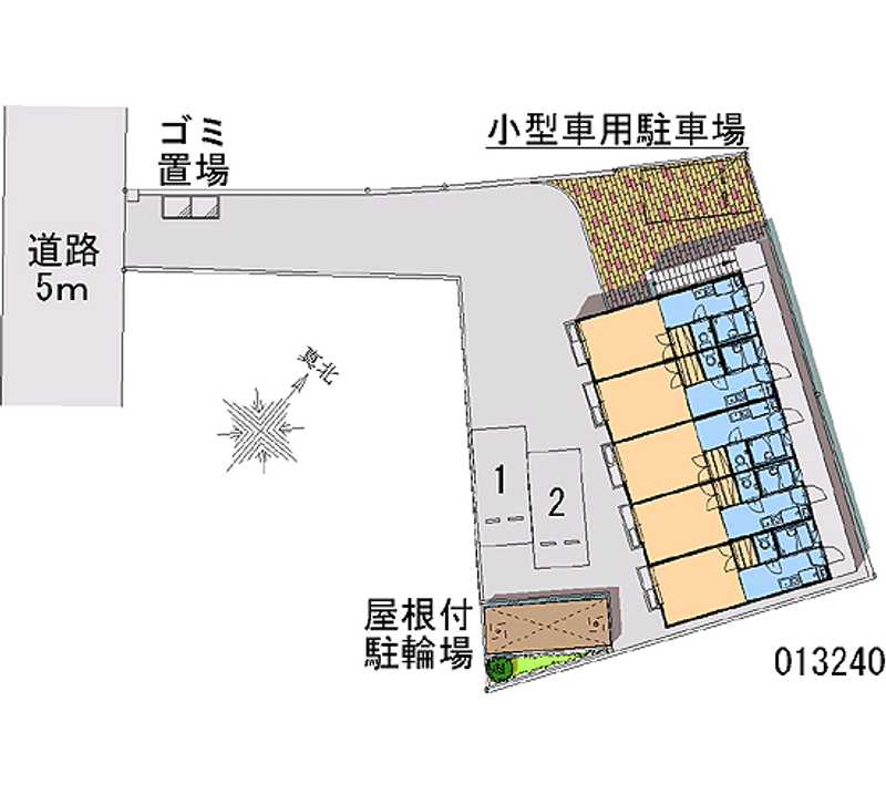 レオパレススワン 区画図