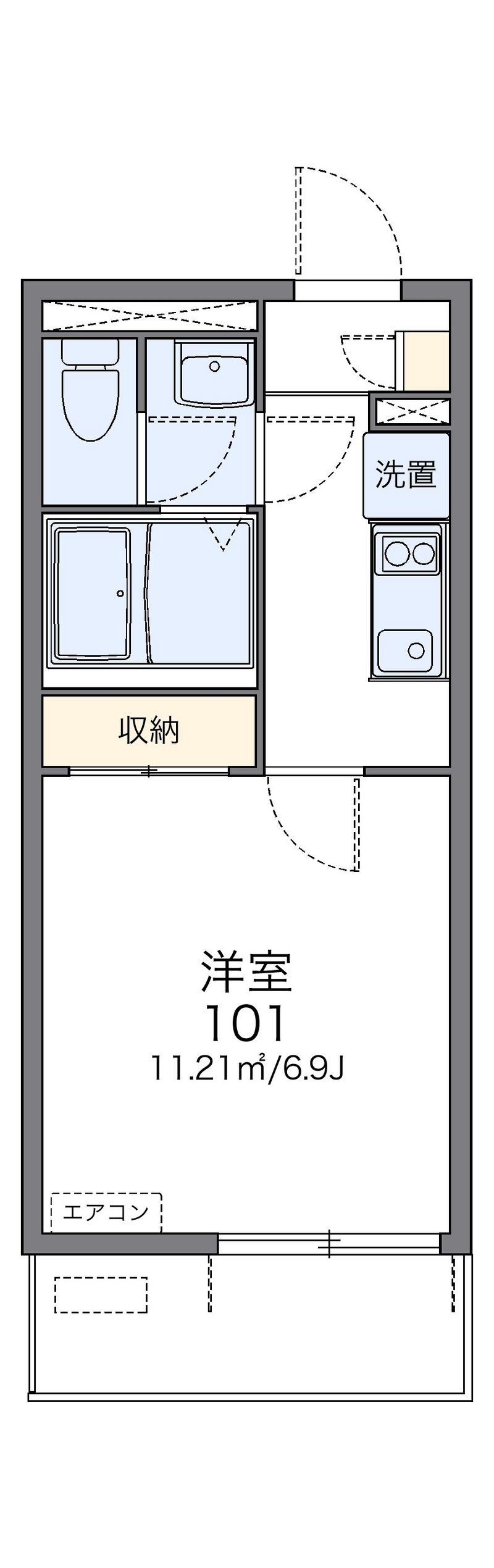 レオネクスト藤仁　並木 間取図