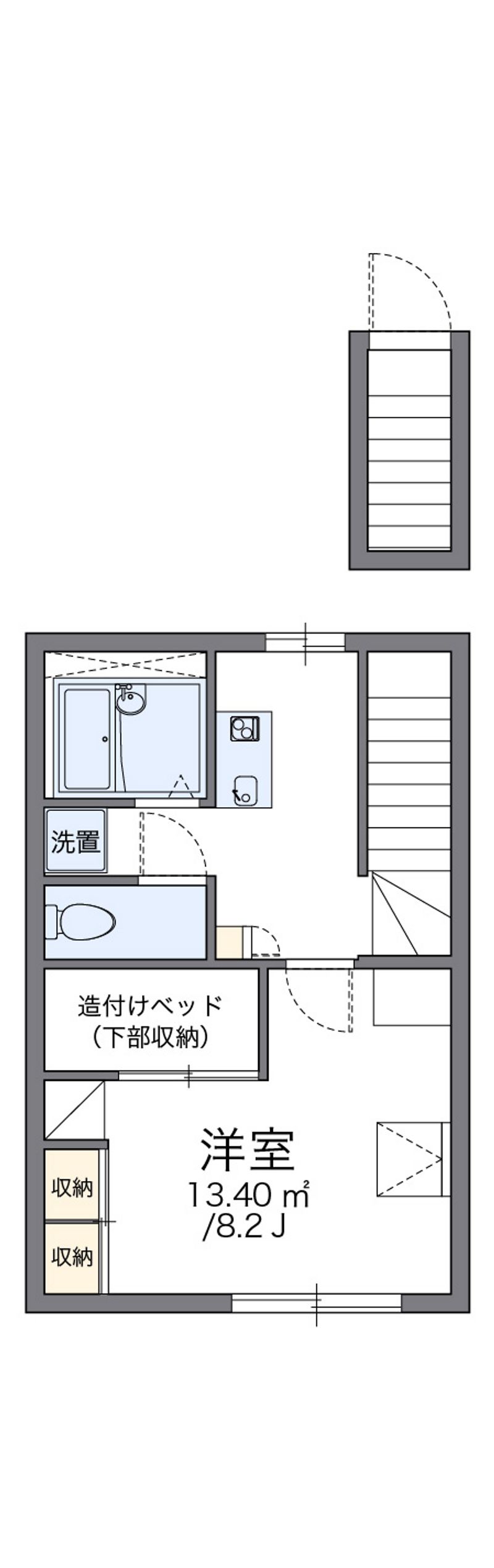 レオパレスＡ＆Ｋ 間取図