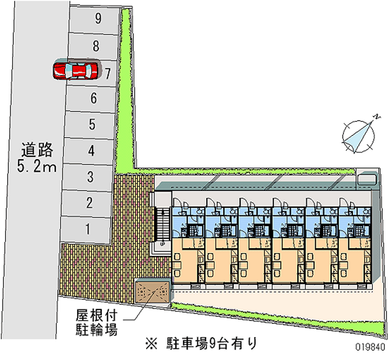 19840 bãi đậu xe hàng tháng