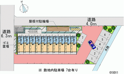 15011 Monthly parking lot