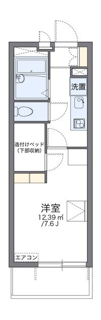 レオパレス宮津 間取り図