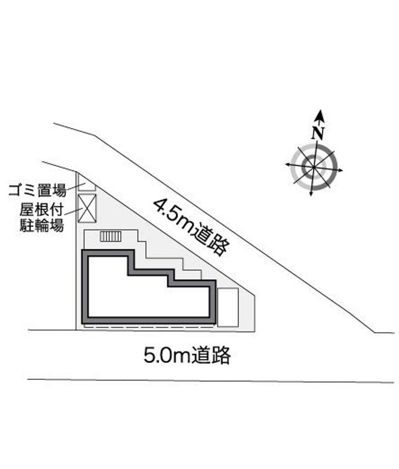 レオパレスアイリス 配置図