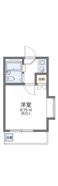 レオパレス豊橋 間取り図