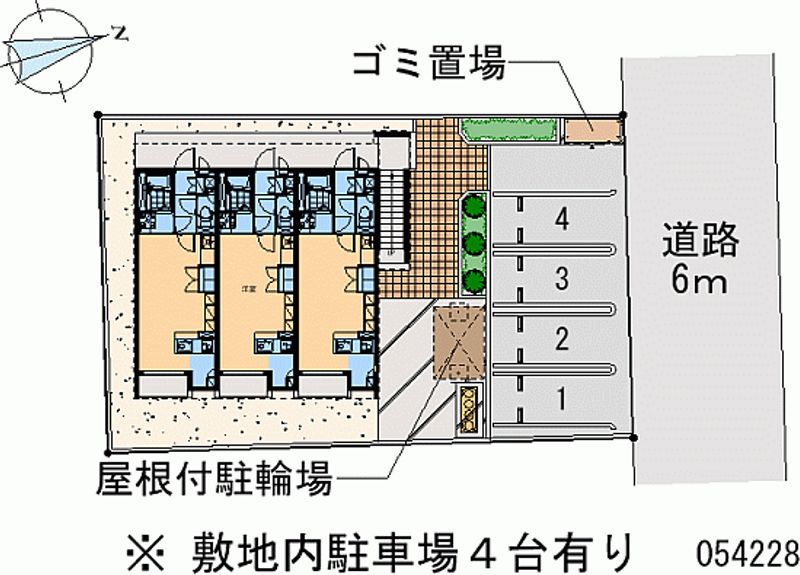 54228 Monthly parking lot