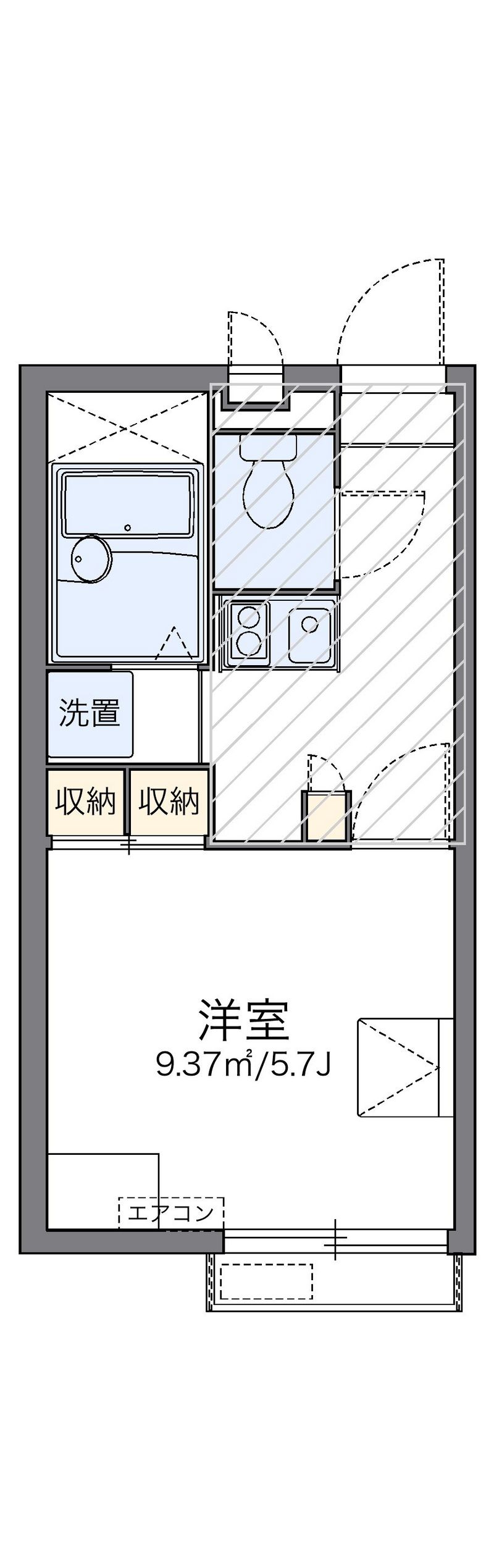 leopalace K Wing Floor plan