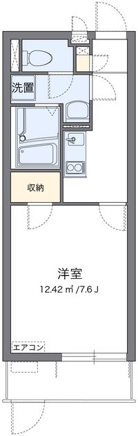 クレイノみやび 間取り図
