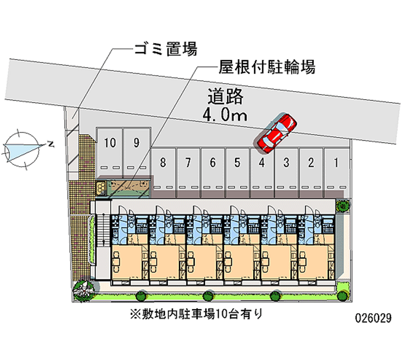 26029 Monthly parking lot