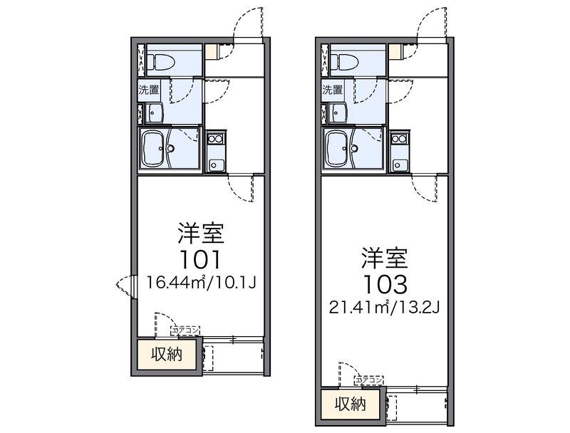 レオネクストフリージア 間取図