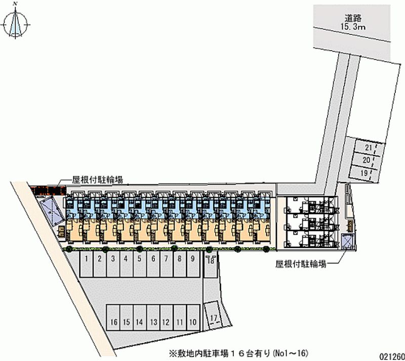 レオパレス仙北駅前 月極駐車場