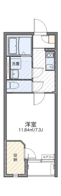 レオネクストコーポシャローム 間取り図