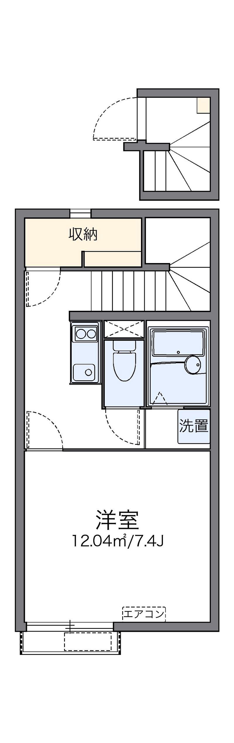 レオネクスト永田 間取図