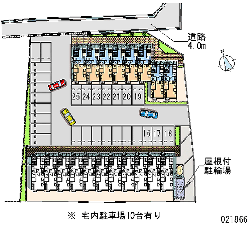 21866 bãi đậu xe hàng tháng