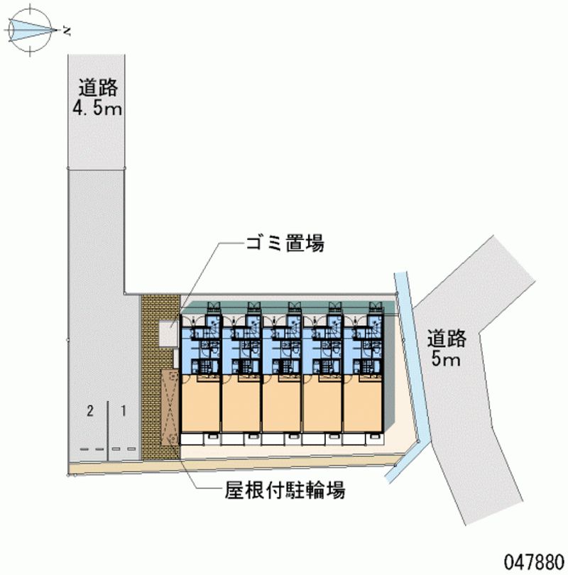 レオネクストさくら五段坂Ⅱ 区画図