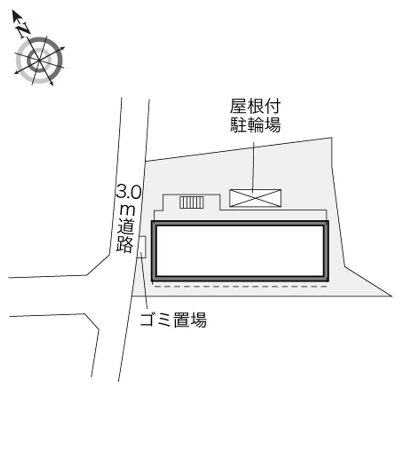 レオパレスサンセットヒル 配置図