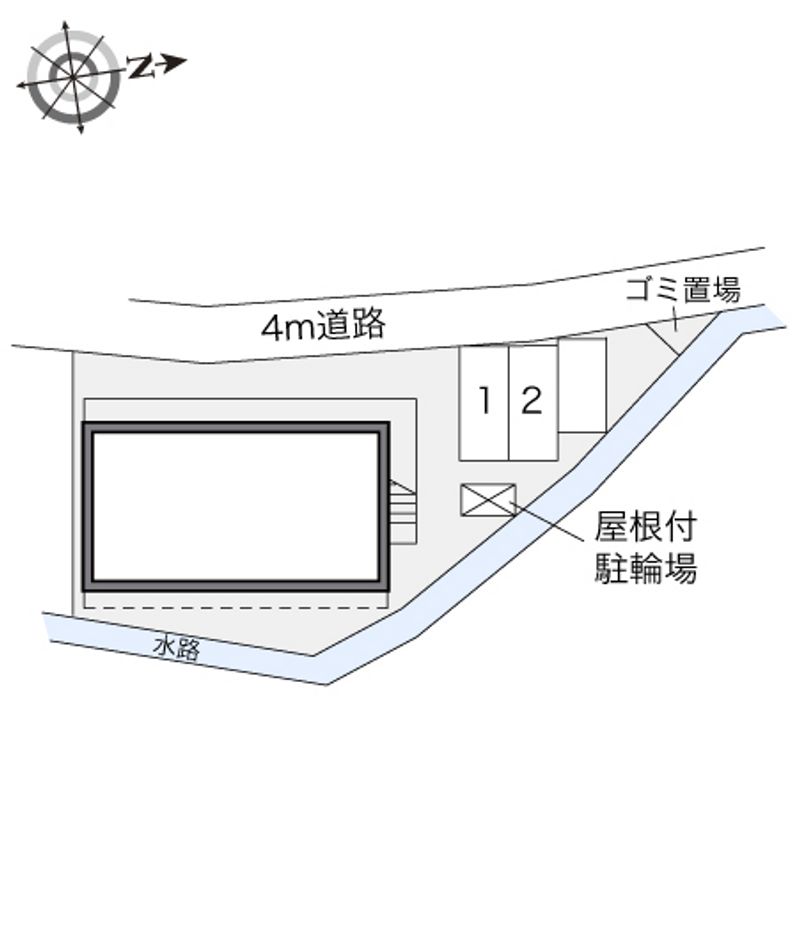 レオパレスウェーブ 配置図