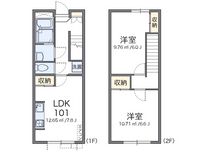 レオネクストＯＴ 間取図