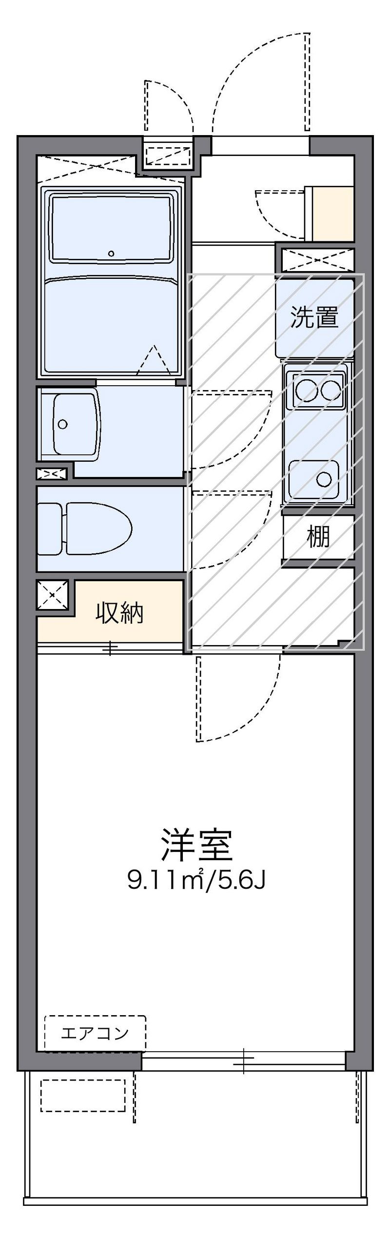 レオネクストボンヌマール 間取図