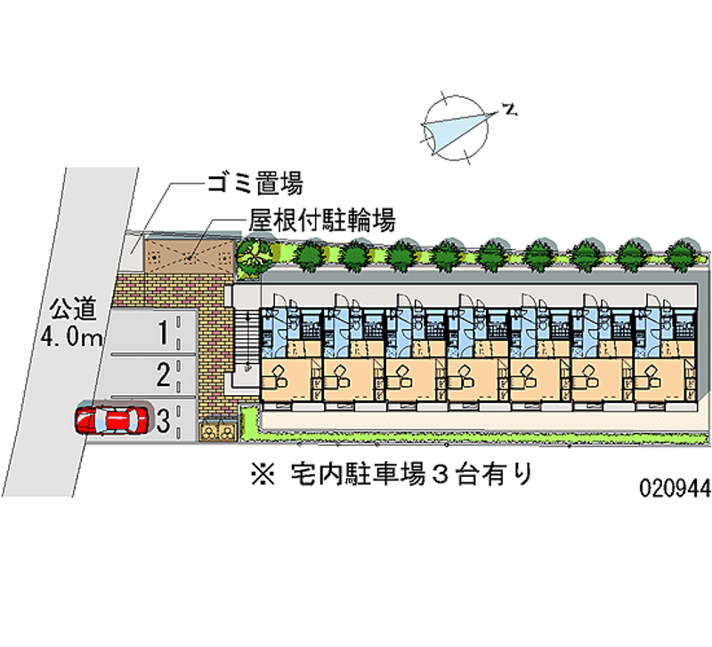 20944月租停車場