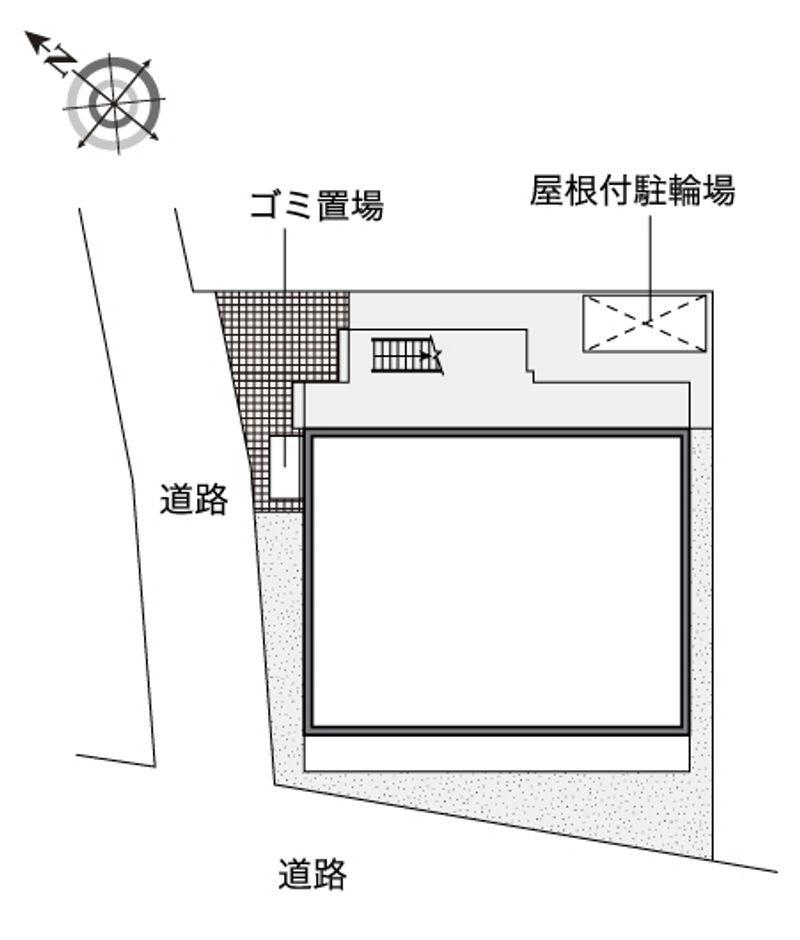レオネクストアローマ稲毛 配置図